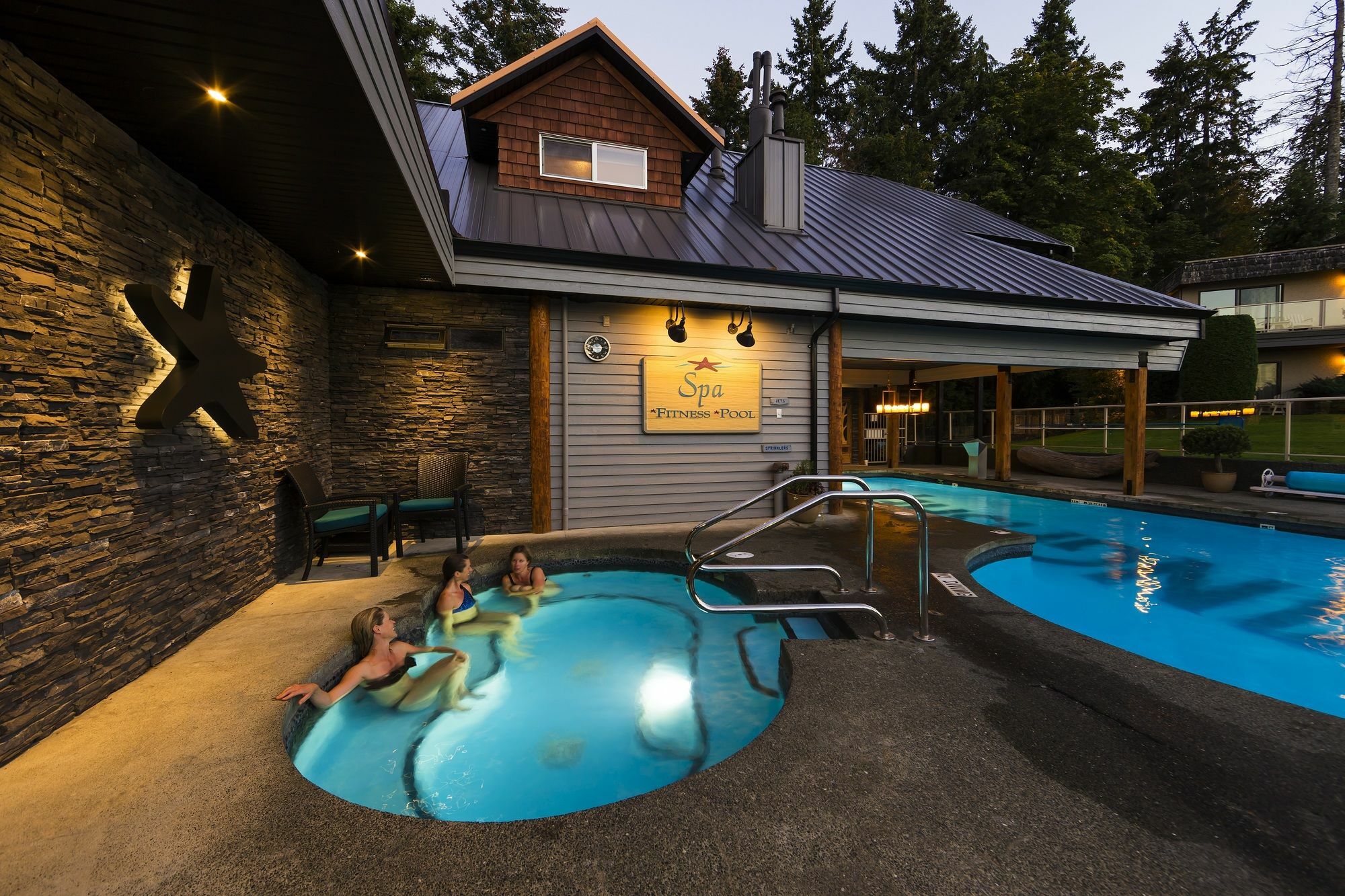 Kingfisher Pacific Resort & Spa Courtenay Exterior foto